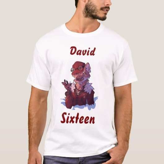 Happy Birthday 16 wolf, sweet 16 T-Shirt (Vorderseite)
