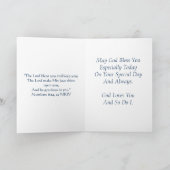 Happy Birthday #1 Vater Karte (Innenseite)