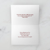 Happy Birthday 21 Christliche Karte (Innenseite)