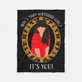 Happy Birthday 29th Twenty Nine New Girl In My 29 Fleecedecke (Vorderseite)