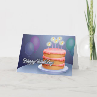 Happy Birthday #4 Card Karte