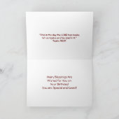 Happy Birthday 60 Christliche Karte (Innenseite)