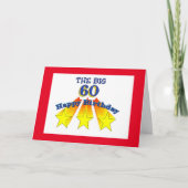 Happy Birthday 60 Christliche Karte (Vorderseite)