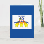 Happy Birthday 60 Christliche Karte (Vorderseite)