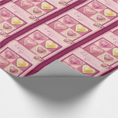 Happy Birthday 7 Wrapping Paper Geschenkpapier (Ecke)