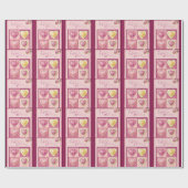 Happy Birthday 7 Wrapping Paper Geschenkpapier (Flach)