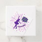 Happy Birthday Abbildung Skaten Personalisiert Geschenkanhänger (Beispiel)