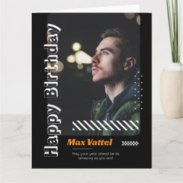 Happy Birthday Adult personalisieren Gruß Karte