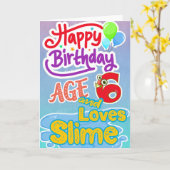 Happy Birthday Age 6 Lieben Slide Karte (Gelbe Blume)
