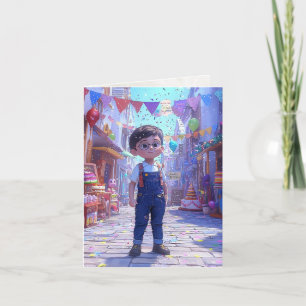 "Happy Birthday" Ai Greeting Card Karte