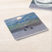 Happy Birthday Airplane Untersetzer (angewinkelt)