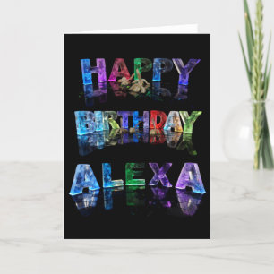 Happy Birthday Alexa Card Karte