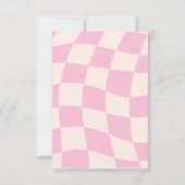 Happy Birthday Amelia Individuelle Name Personalis Karte (Rückseite)