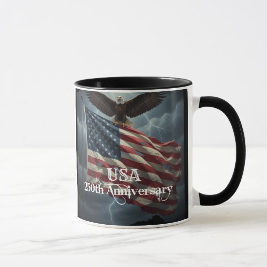  Happy Birthday America 250th Tasse (Rechts)