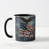  Happy Birthday America 250th Tasse (Links)