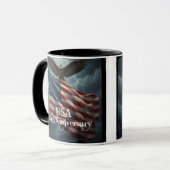  Happy Birthday America 250th Tasse (Vorderseite Links)