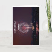 Happy Birthday America Greeting Card Karte (Vorderseite)