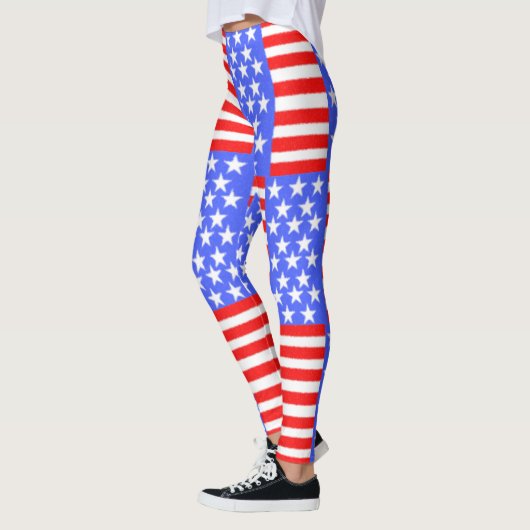 Happy Birthday America, Independence Day Leggings (Links)