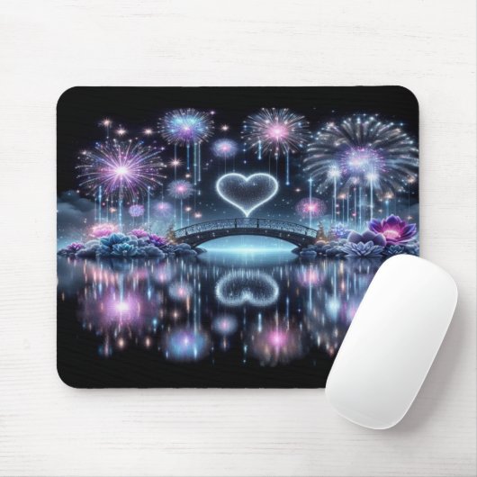 Happy Birthday America Mousepad (Mit Mouse)