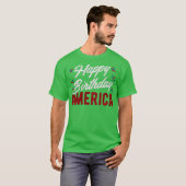 Happy Birthday America T-Shirt (Vorne ganz)