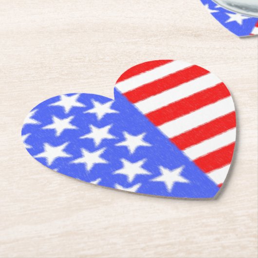 Happy Birthday America Untersetzer (angewinkelt)