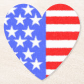 Happy Birthday America Untersetzer (Vorderseite)