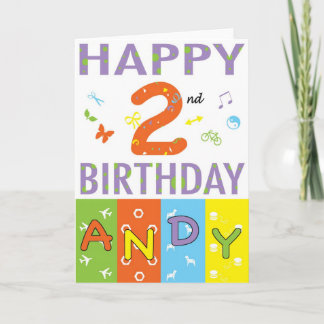 Happy Birthday Andy Karte