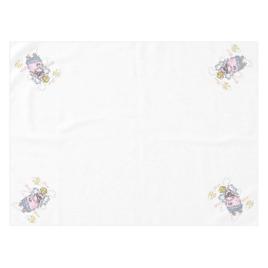Happy Birthday Angel Tablecloth Tischdecke (Vorderseite (Horizontal))