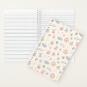 Happy Birthday Animals Elfenbein Notizblock (Innen)