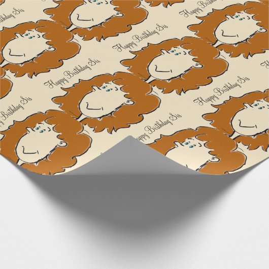 Happy Birthday Animated Graphics Geschenkpapier (Ecke)