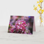 Happy Birthday Apple Blüten, Honey Bee Karte (Gelbe Blume)