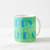 Happy Birthday ArborCrosse Mug  Kaffeetasse (VorderseiteRechts)