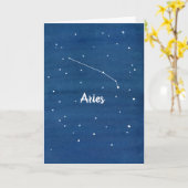 Happy Birthday Aries Friend Karte (Gelbe Blume)