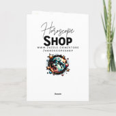 Happy Birthday Aries | Horoscope Astrlogy Karte (Rückseite)