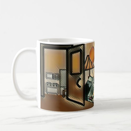 Happy Birthday Art Kaffeetasse (Links)