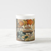 Happy Birthday Art Porzellantasse (Vorderseite)