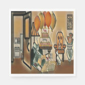 Happy Birthday Art Serviette (Vorderseite)