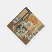 Happy Birthday Art Serviette (Ecke)