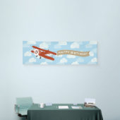 Happy Birthday auf und weg Banner (Messeveranstaltung)