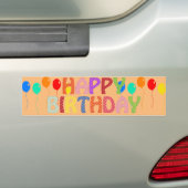 Happy Birthday Autoaufkleber (Auf Auto)
