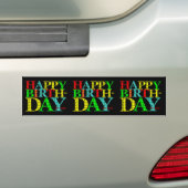 Happy Birthday Autoaufkleber (Auf Auto)