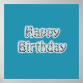 Happy Birthday Autograph Poster (Vorne)