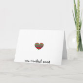 Happy Birthday Baba! Karte (Rückseite)