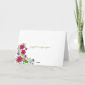 Happy Birthday Baba! Karte (Rückseite)