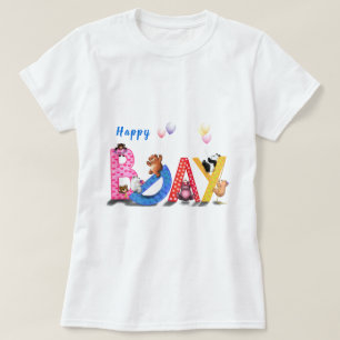 Happy Birthday - Baby Bears Party Celebration Fun  T-Shirt
