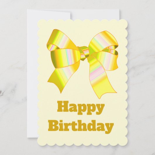 Happy Birthday Baby Card Einladung (Vorderseite)