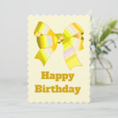 Happy Birthday Baby Card Einladung (Stehend Vorderseite)