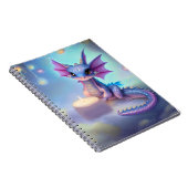 Happy Birthday Baby Dragon Notizblock (Rechte Seite)