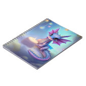 Happy Birthday Baby Dragon Notizblock (Linke Seite)