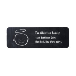 Happy Birthday Baby Jesus - Chalkboard Chalk